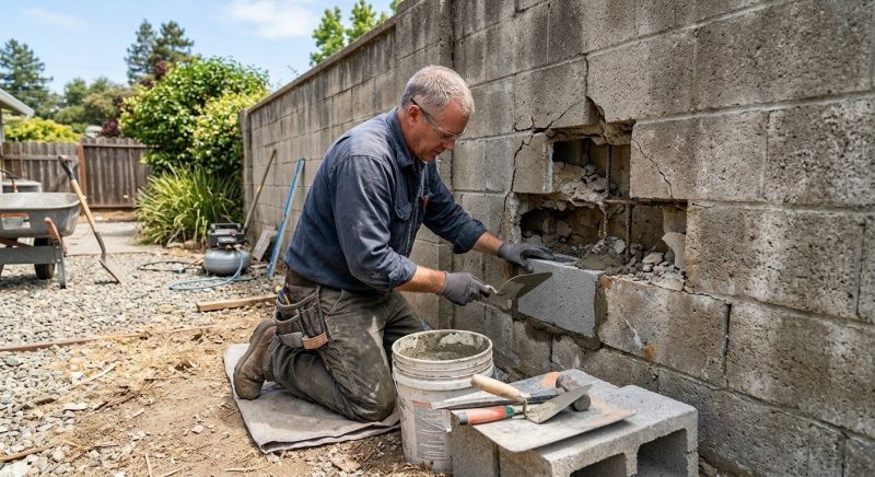 Block Work Repair in Cypress, TX