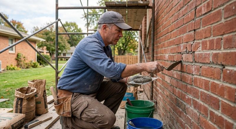 Brick Masonry Repair in Montgomery County, TX