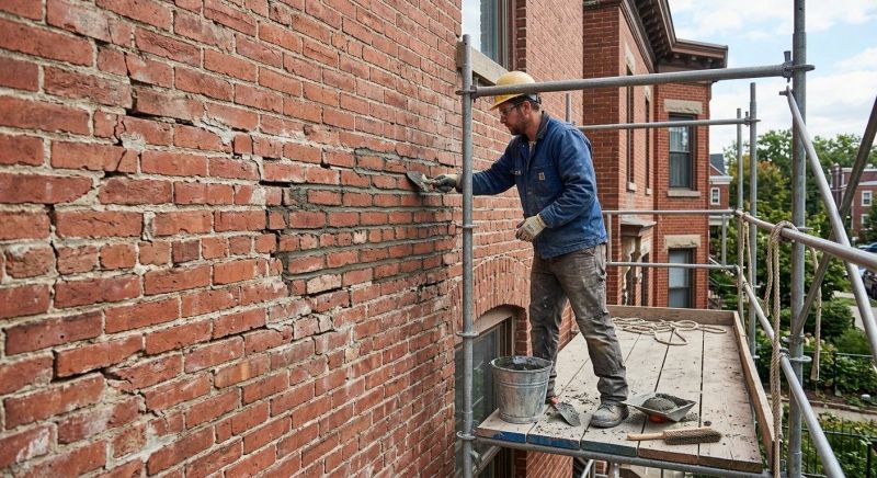 Brick Masonry Repair in Tomball, TX