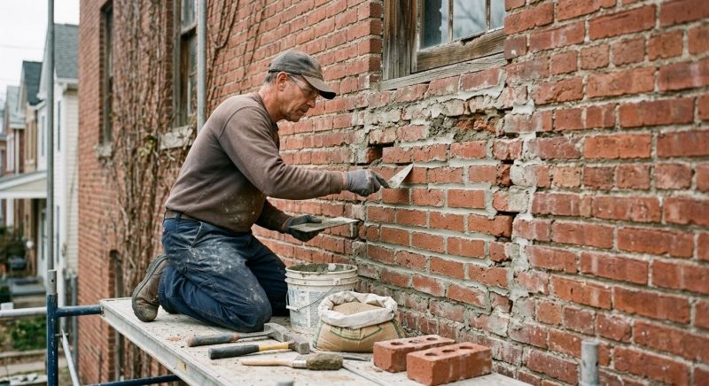 Brick Repair in Katy, TX
