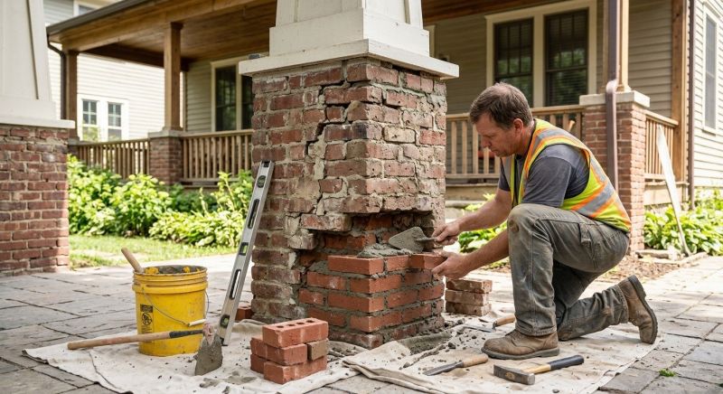Brick Restoration in Spring, TX