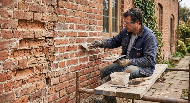 Brick Stairs Repair in Houston, TX