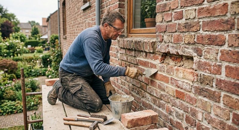 Brick Stairs Repair in Katy, TX