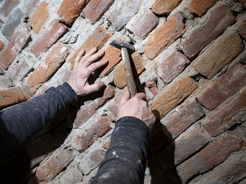 Brick Wall Repair in Magnolia, TX