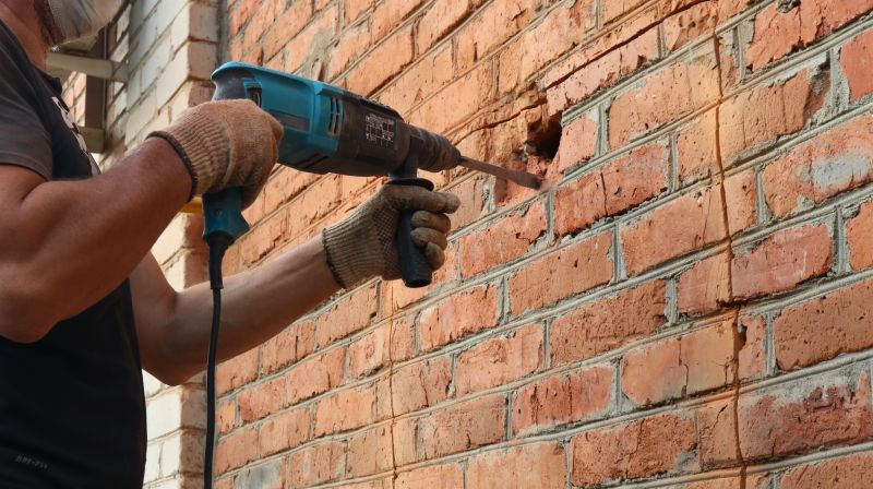 Brick Wall Repair in Spring, TX