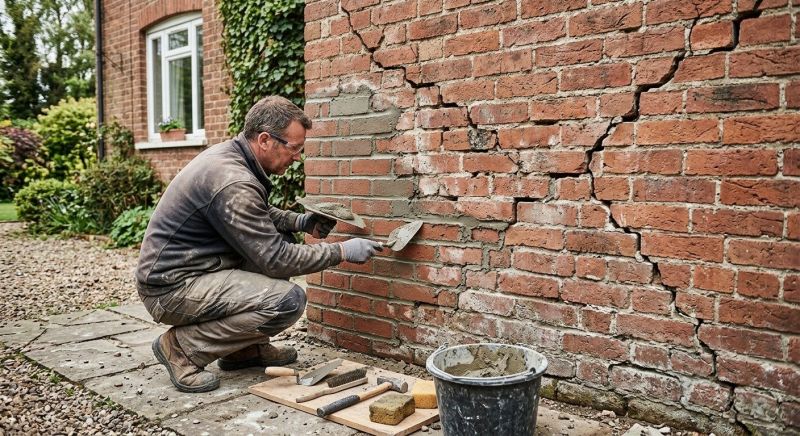 Brick Wall Repair in Waller, TX