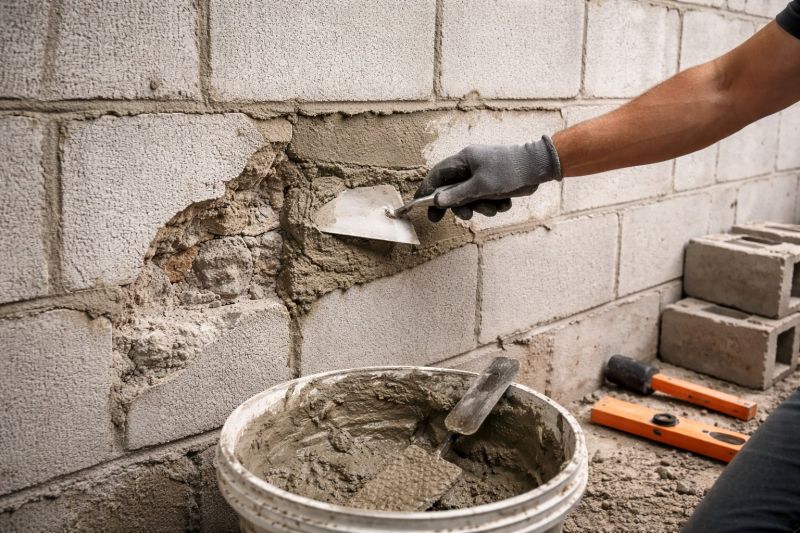 Concrete Block Repair in Cypress, TX
