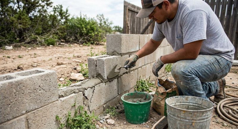 Concrete Block Repair in Spring, TX