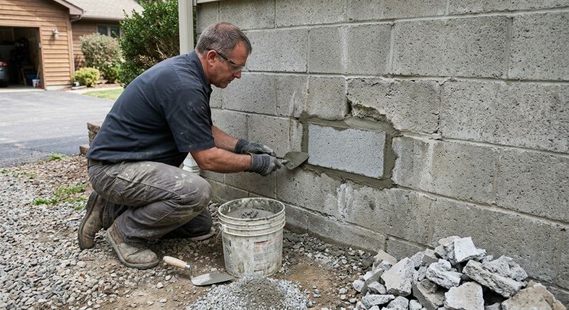 Masonry Wall Repair in Cypress, TX