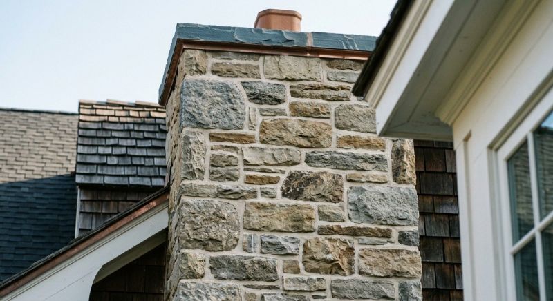 Stone Chimney Installation in Waller, TX