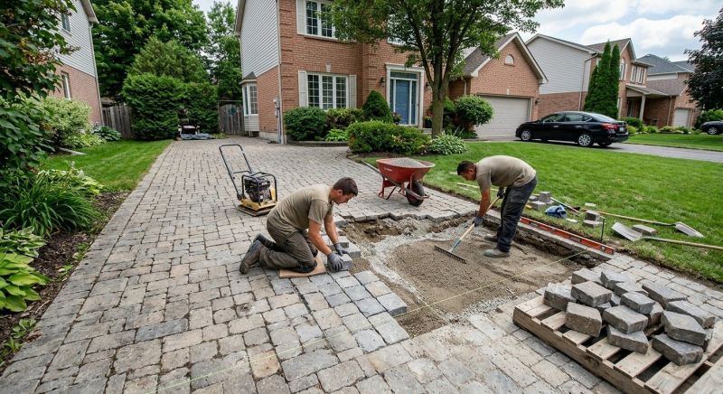 Stone Driveway Repair in Cypress, TX