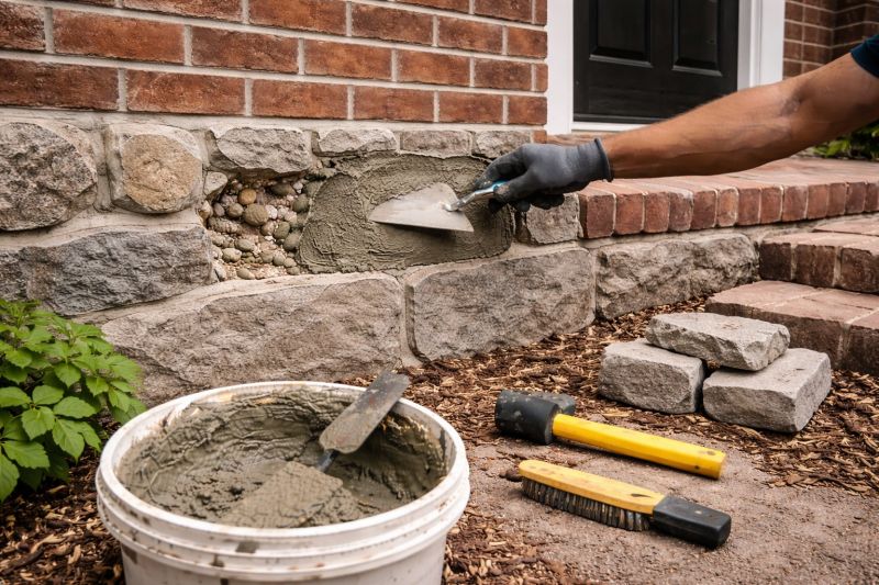 Stone Masonry Repair in Cypress, TX