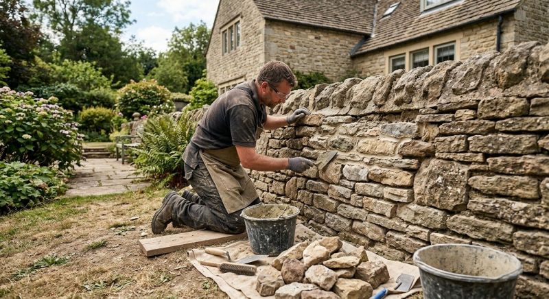 Stone Masonry Repair in Magnolia, TX