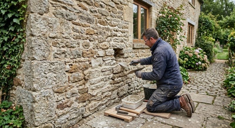 Stone Masonry Repair in Tomball, TX