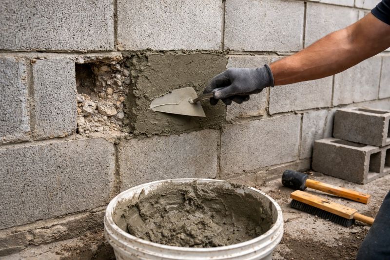 Concrete Block Repair